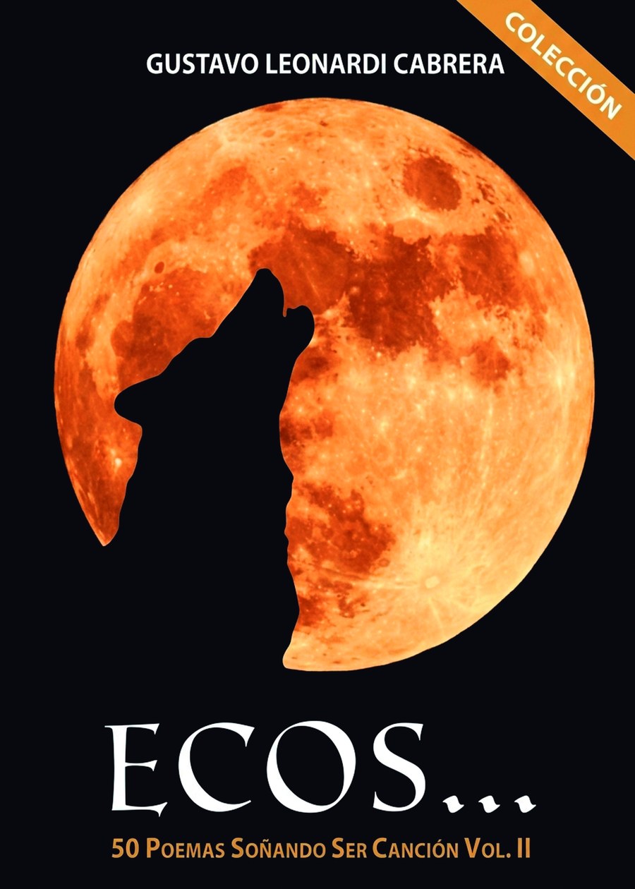 Portada de Ecos… de un aullido desgarrador, de Gustavo Leonardi